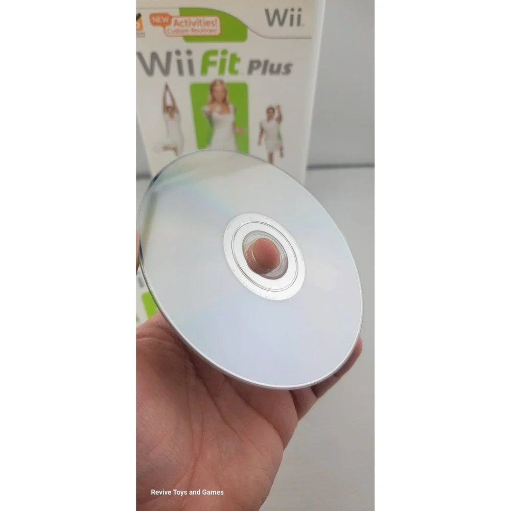 Wii Fit Plus (Nintendo Wii,‎ 2009) CIB Complete Tested and Working Great Condi.